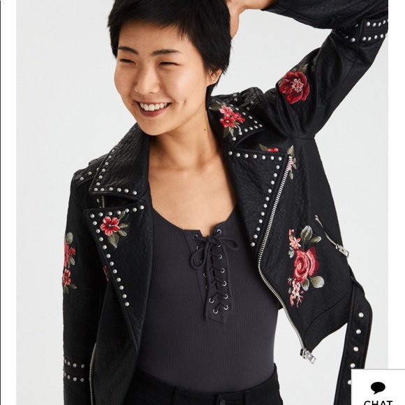 Last One 🌟 NWT - American Eagle Moto Jacket - Picture 5 of 8